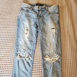 Express ripped jeans
